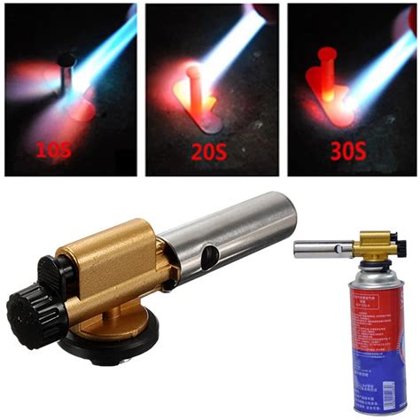 Butane Gas Blow Welding Torchs Adjustable Blow Lighter Flame Torch