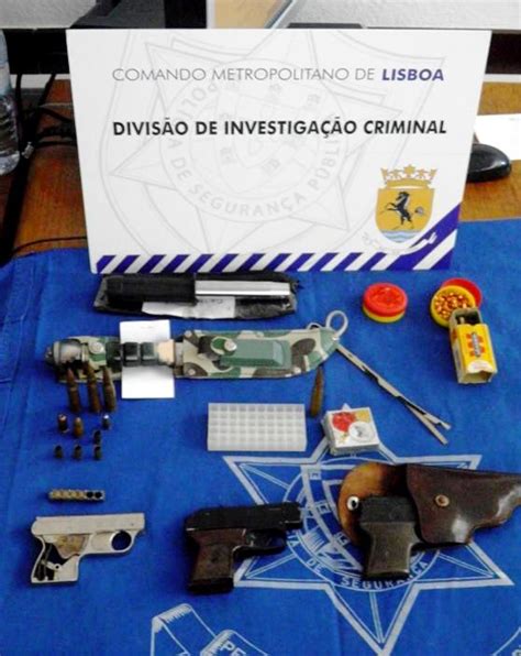 1 Detido E 5 Armas Apreendias Em Operação Policial