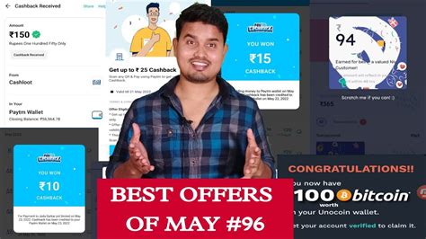 Unocoin Loot Offer 180 Cashback For All Paytm Scan Pay 25