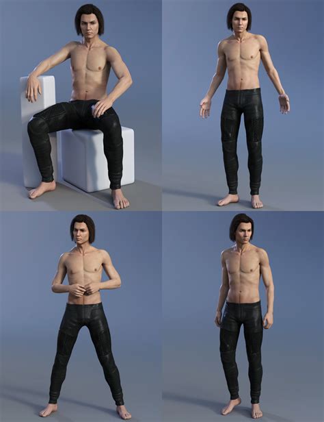 Da Lucian 7 Shadow Pose Set Daz 3d