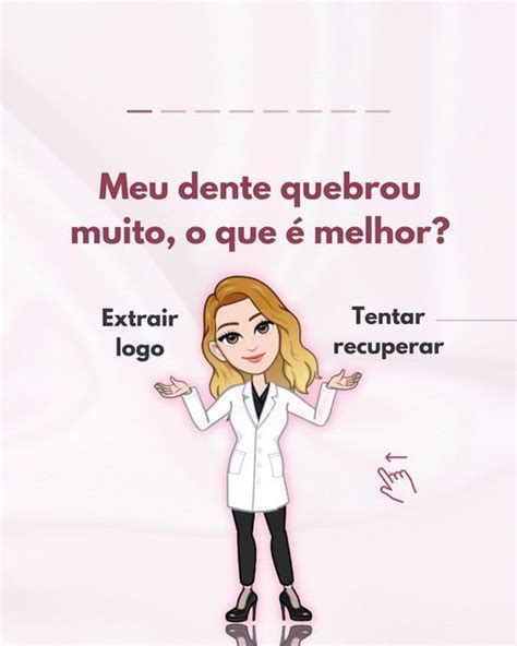 Dra Melina Dentista Posts E Templates No Canva On Instagram O Dente