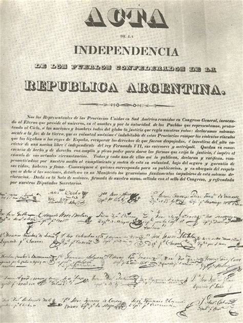 9 De Julio Día De La Independencia En Argentina ¿qué Hechos