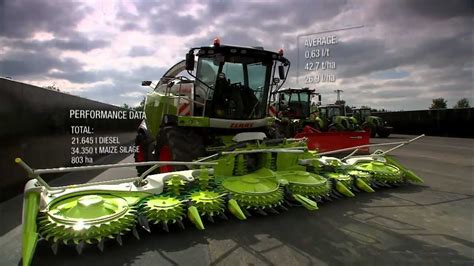 Claas Jaguar 980 930 The 30000 Team 2011 Youtube