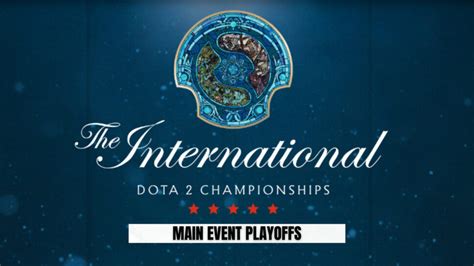 Teams That Qualified For The Ti Main Event Playoffs Esports Gg