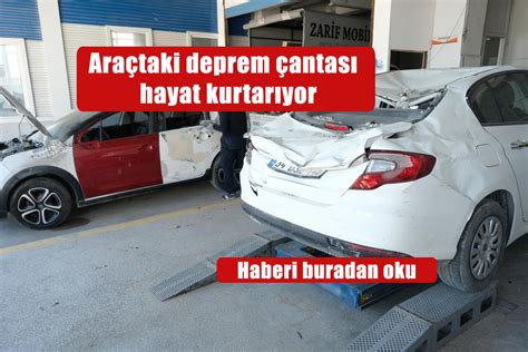 Araçtaki deprem çantası hayat kurtarıyor Turizm Avrupa