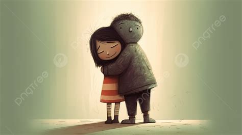 Hug Wallpaper Cartoon - Infoupdate.org