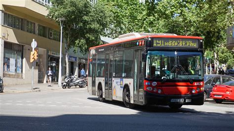 TMB 4409 en la Línea 191 MAN NM223F Castrosua CS40 City Flickr