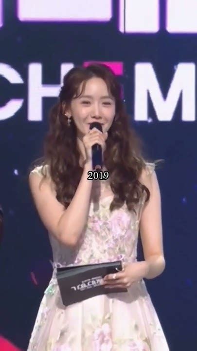 Yoona As Mc In Mbc Gayo Daejejeon Through The Years ️ Yoona