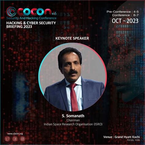 Anand Vs On Linkedin Cybersecurity Hacking Conference Kerala