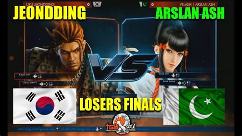 Arslan Ash Vs Jeondding Intense Match Kazumi Vs Eddy Tekken 7 YouTube