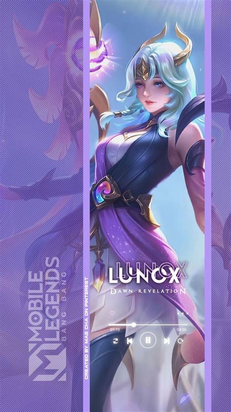 Mentahan Mlbb Wallpaper Lunox Desain Karakter Game Gadis Animasi