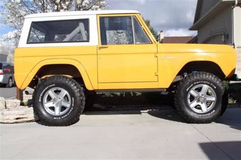 1969 Classic Ford Bronco No Reserve For Sale Photos Technical