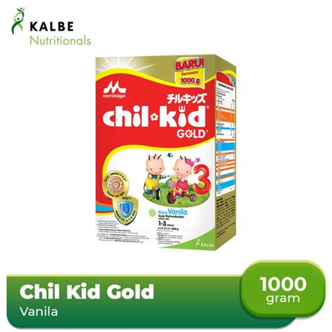 jual chil kid gold vanila gr susu pertumbuhan anak usia