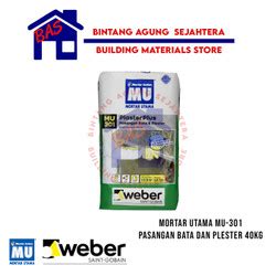 Jual Mortar Utama Mu Plasterplus Pasangan Bata Dan Plester Kg