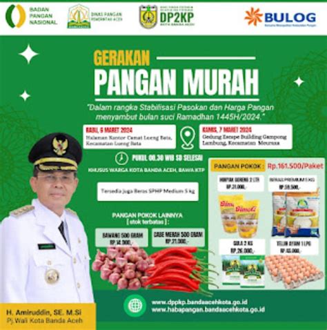 Menyambut Bulan Suci Ramadhan Pemko Banda Aceh Kembali Gelar Pasar