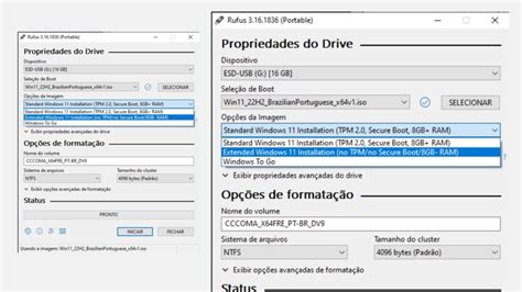 Como Baixar Qualquer Iso Oficial Windows Nova Fun O Do Rufus