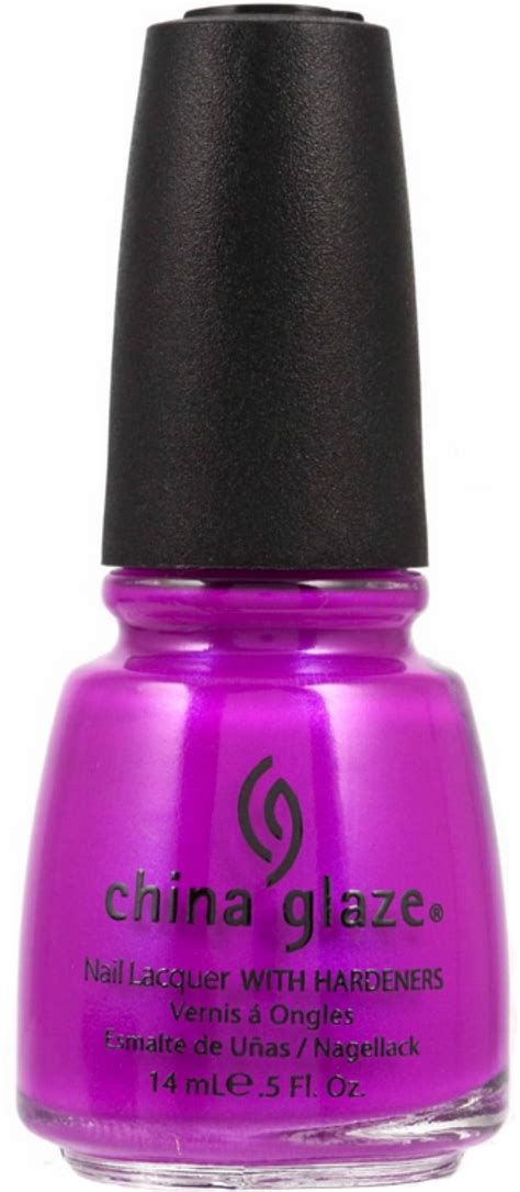 China Glaze Nail Polish With Hardener, Purple Panic 1008 - Walmart.com