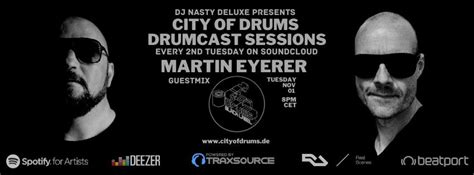 DRUMCAST Series 38 With Martin Eyerer City Of Drums BLACK LABEL