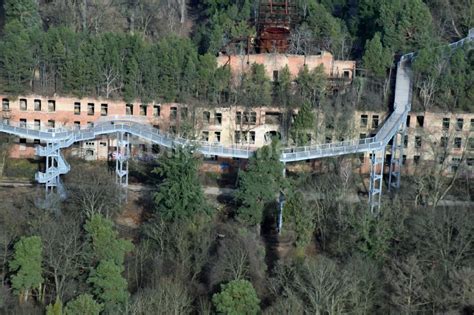 Beelitz Aus Der Vogelperspektive Ruine Des Ehemaligen Klinik Und