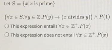 Solved Let S Xx Is Prime Xs Yz P Y X Divides Chegg