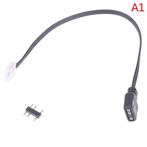 Remai สายเคเบิลอะแดปเตอร์ควบคุมพัดลมขนาดเล็ก6pin ถึง5v Argb 3pin