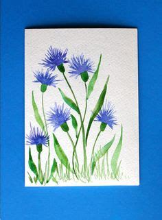 Id Es De Bleuet En Aquarelle Fleurs Peinture Aquarelle