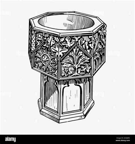 Baptismal Font Clipart Hi Res Stock Photography And Images Alamy