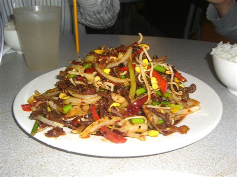 Spicy Crispy Fried Beef Strips Dainty Sichuan Flickr