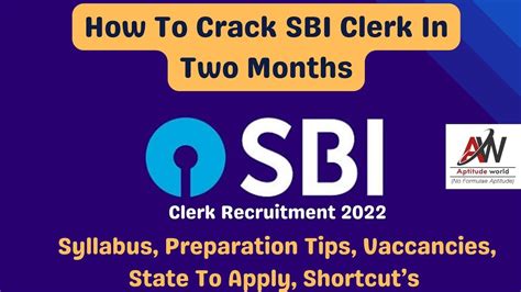 Sbi Clerk Recruitment 2022syllabuspreparation Tipsvacancies