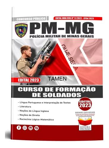 Apostila Pm Mg Curso De Forma O De Soldados Parcelamento