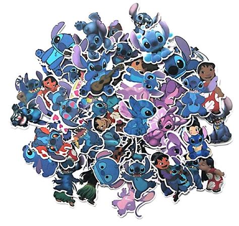 Buy Cartoon Movie Themed Lilo And Stitch Piece Sticker Decal Set For