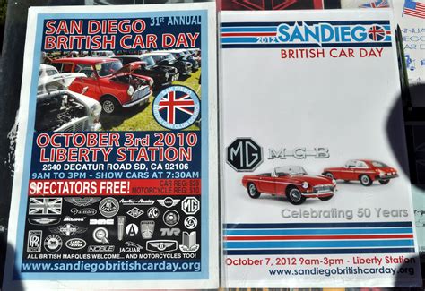 Just A Car Guy San Diego British Car Day Collected Pamphlets