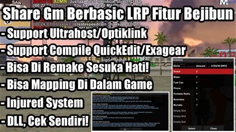 Share Gm Basic LRP Support Ultrahost Dan Optiklink Gta Samp Android