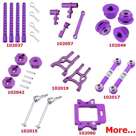 HSP Flying Fish Upgrade Parts Aluminum For RC 1 10 Drift On Road Car