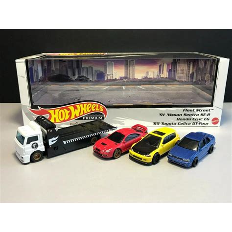 Jual Hot Wheels Diorama Japan Tuners Premium Set Shopee Indonesia