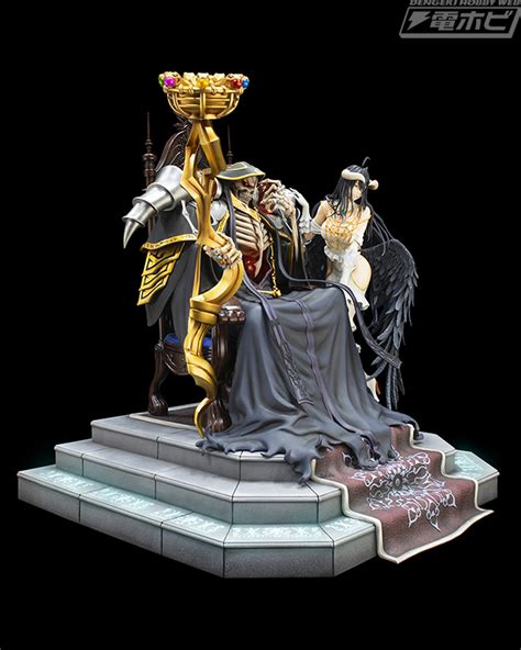 Kadokawa Studio Overlord Ainz Ooal Gown Albedo Resin Statue