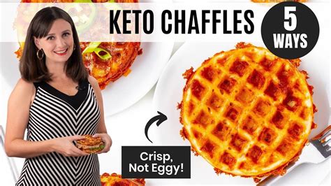 Keto Chaffles 5 Ways To Make Them Not Eggy Youtube