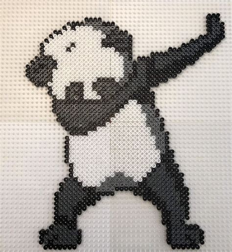 Panda Hama Perler