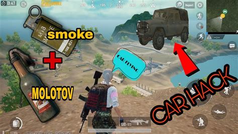 Pubg Mobile Car Flying Molotov Bug Ep Youtube