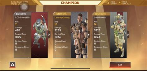 First Win On Apex Legends Mobile Soft Launch Kill Trio Game Win