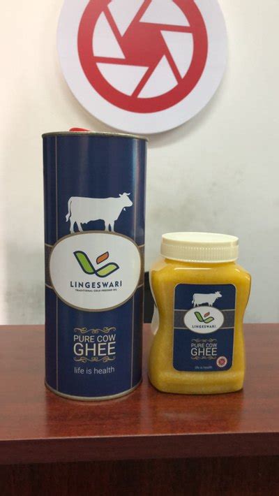 Lingeswari Pure Ghee Quantity Per Pack 1 Litre Packaging Types Tin