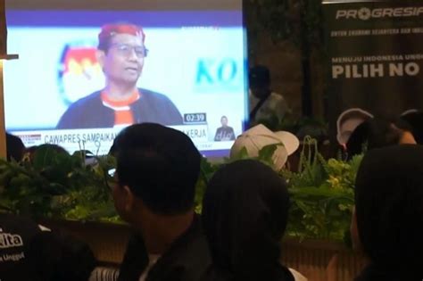 Gelar Nobar Debat Cawapres Di Provinsi Relawan Progresif Ajak