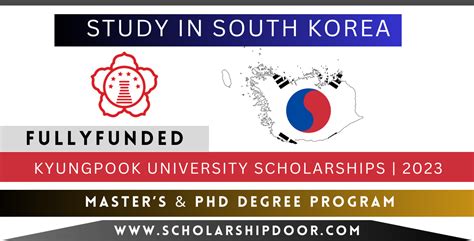 Kyungpook National University Scholarships In South Korea 2024 Study