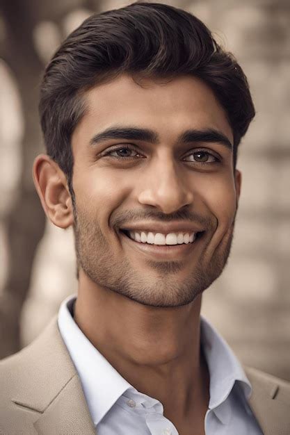 Premium Photo Portrait Of Indian Male Model