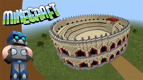 Coliseo Minecraft Tutorial Como Hacer Un Coliseo Bien Explicado