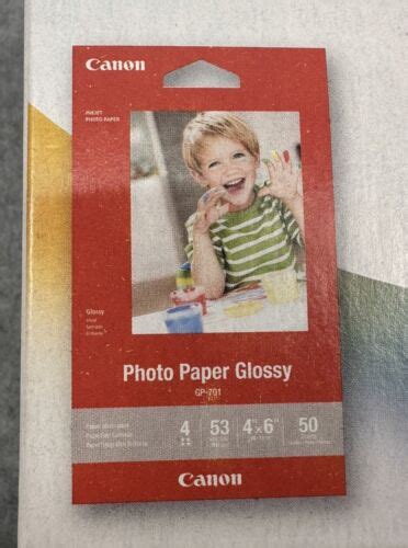 Canon Photo Paper Plus Glossy Gp X Inkjet Photo Paper Sheets