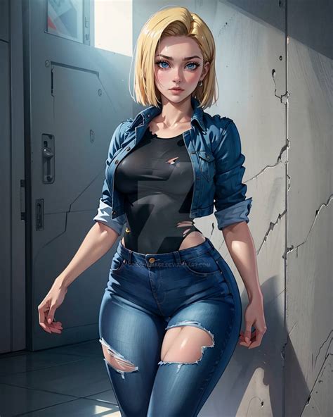 Android 18 (Dragon Ball) by Godexiamage on DeviantArt