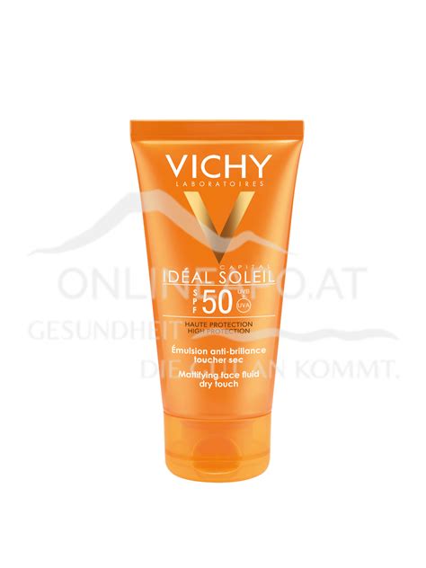 VICHY Ideal Soleil Sonnen Mattierendes Fluid Dry Touch LSF 50 Schnell