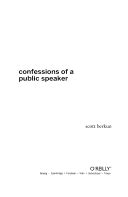 Confessions of a Public Speaker - Scott Berkun - Google Books