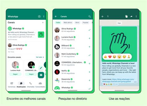 WhatsApp lança novo recurso chamado Canais veja como funciona